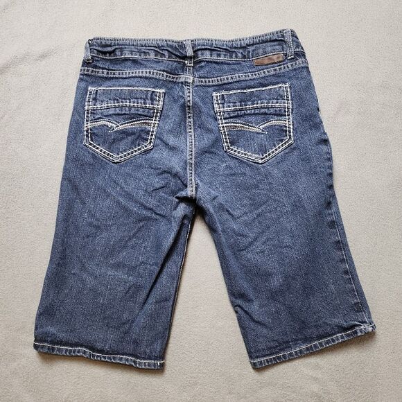 Brody Jeans Bermuda Style Denim Shorts Sz 30 Blue - Picture 2 of 9